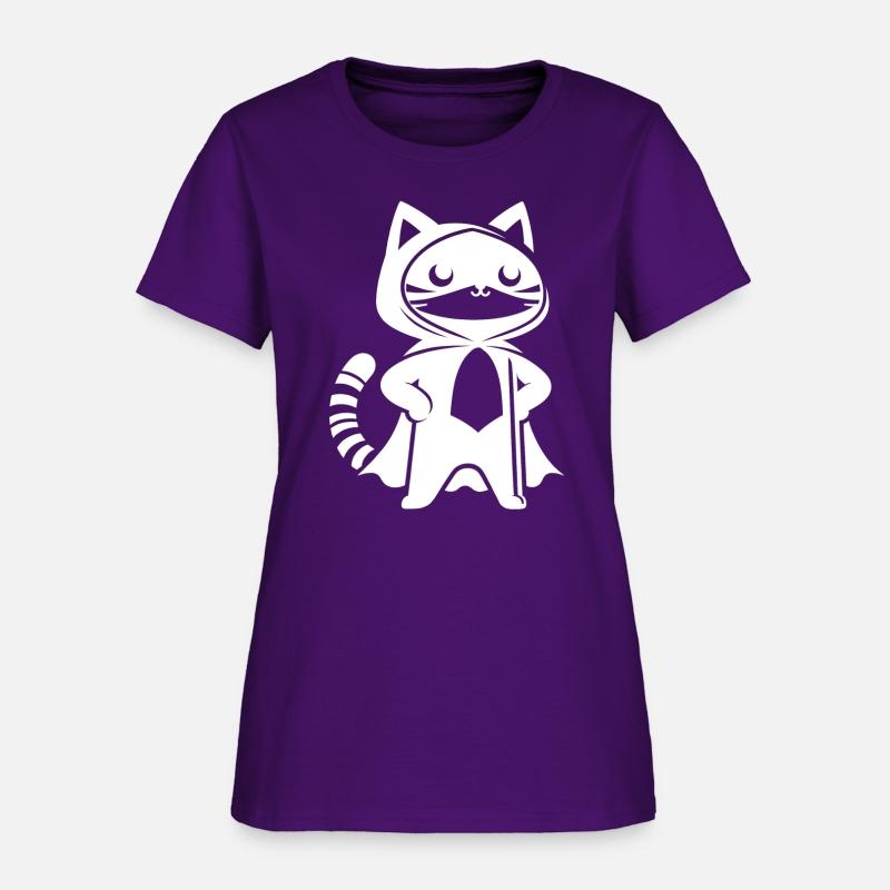 Superhero Cat Silhouette Cape Minimalist