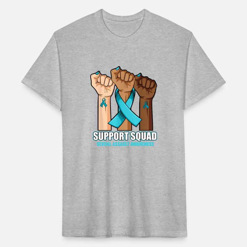 Support Squad Sexual Assault Awareness Month Teal