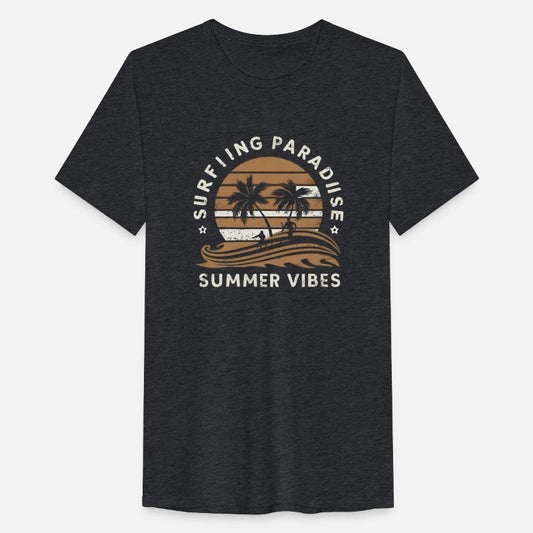 Surfing Paradise Brown Retro summer vibes