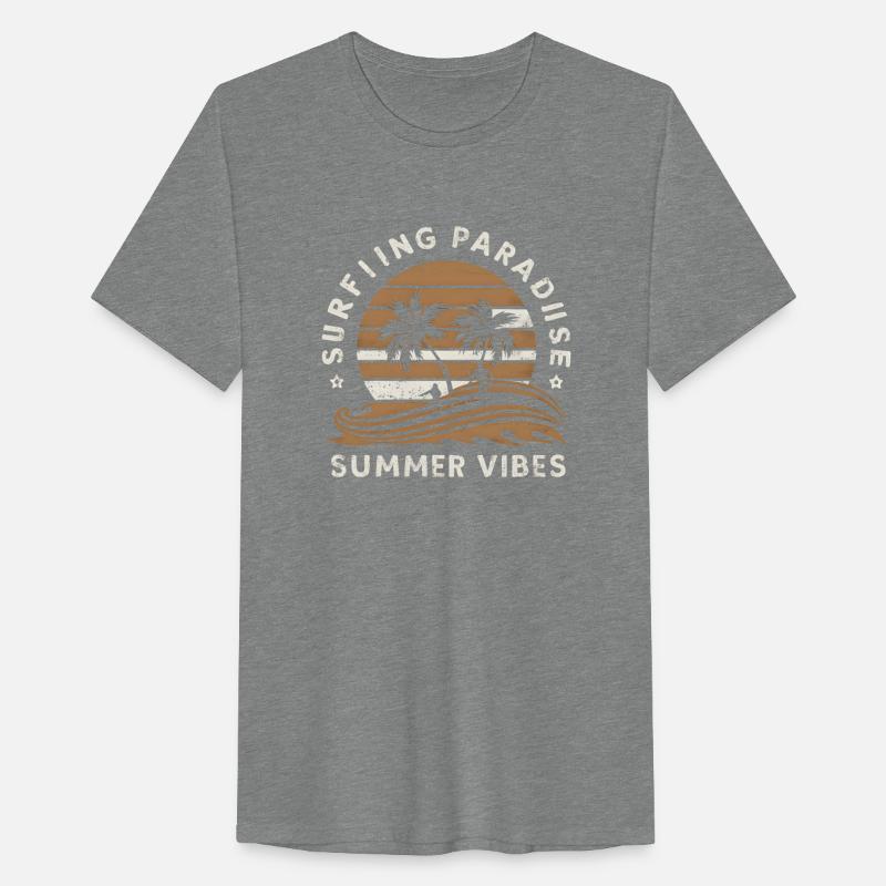 Surfing Paradise Brown Retro summer vibes