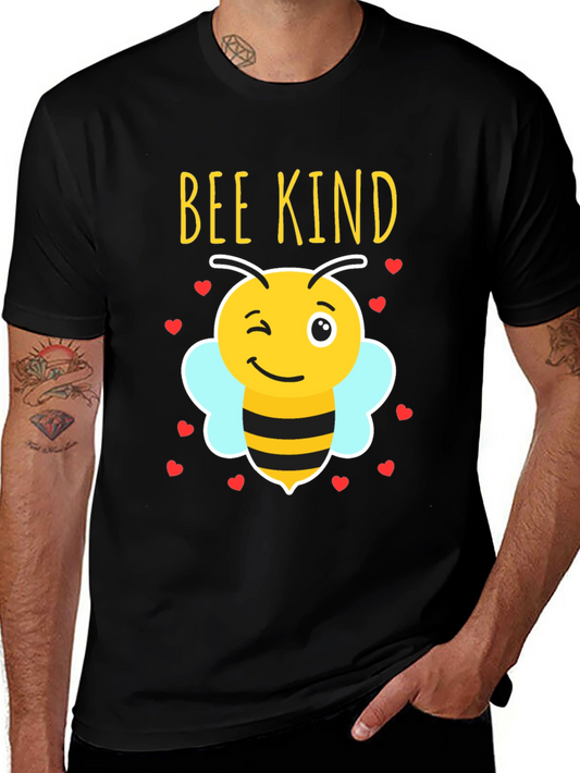 Bee Kind Graphic T-Shirt - Unisex Cotton Tee