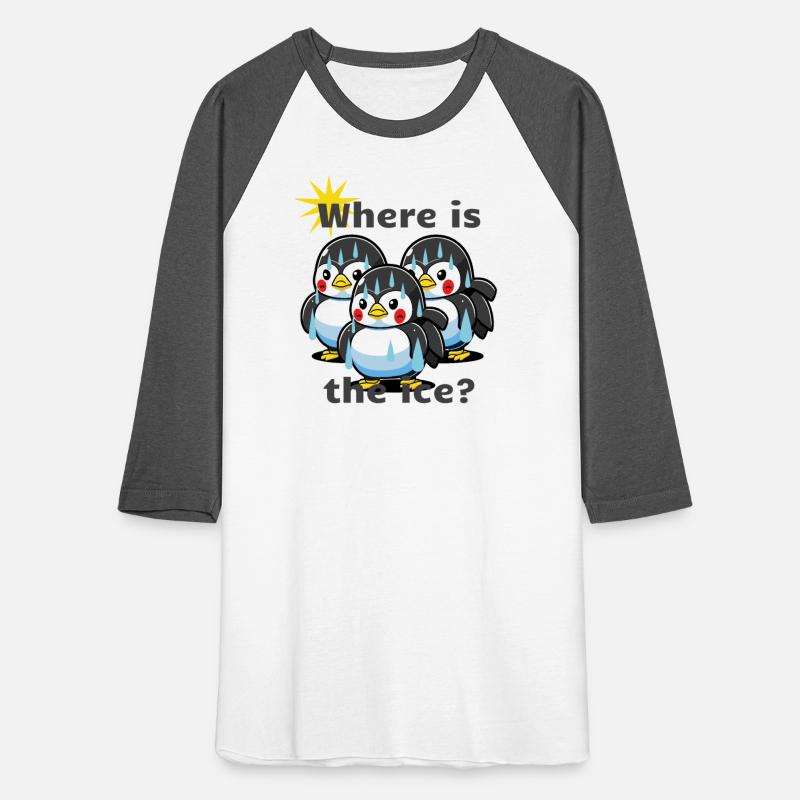 Sweating Penguins. Climate It Is Warm.