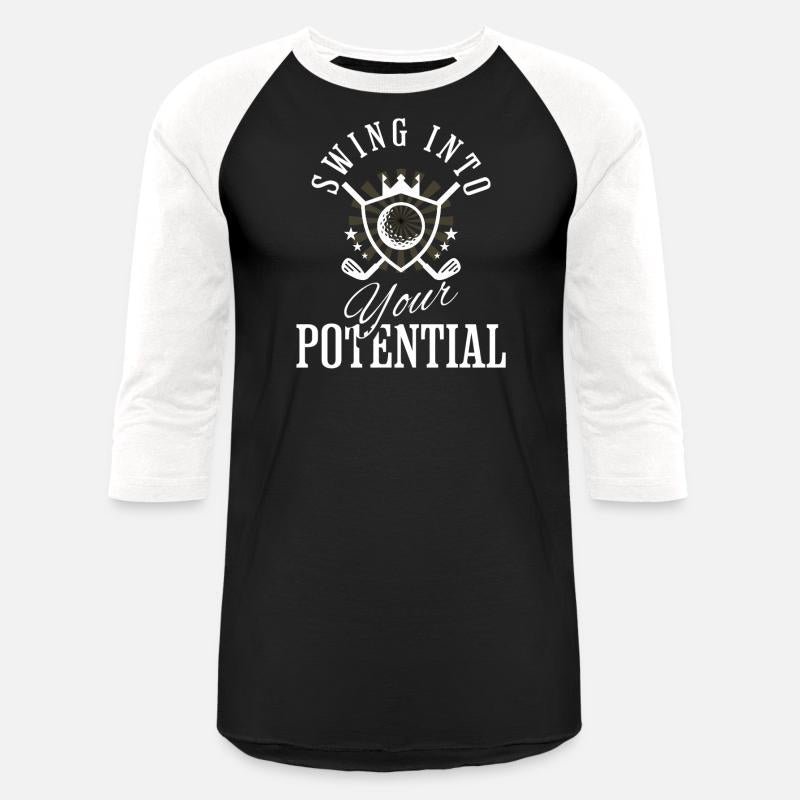 Swing Potential Crest Ball Sport Motto Art