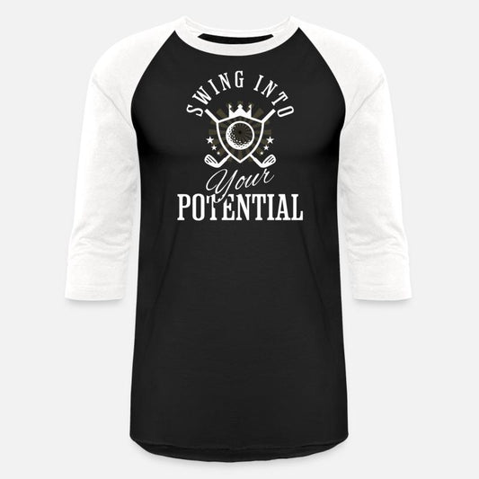 Swing Potential Crest Ball Sport Motto Art