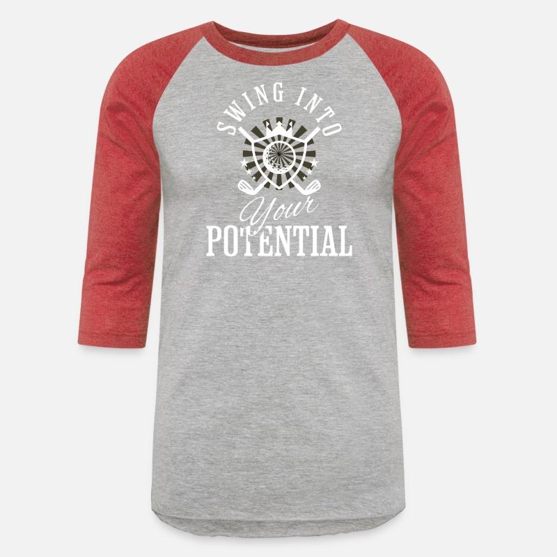 Swing Potential Crest Ball Sport Motto Art