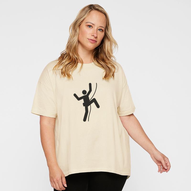 symbol figure climber climbing mountains high spor