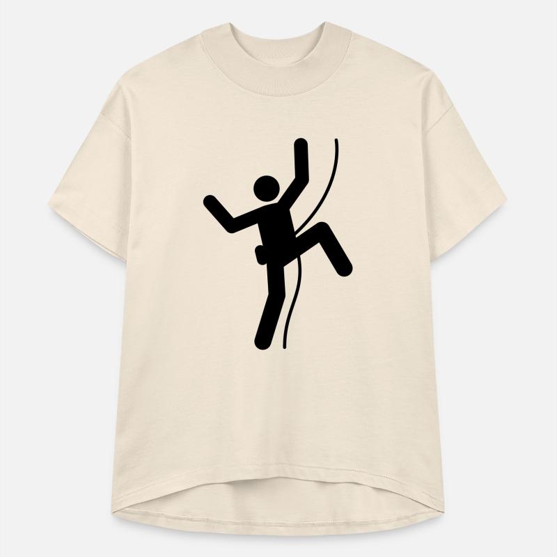 symbol figure climber climbing mountains high spor
