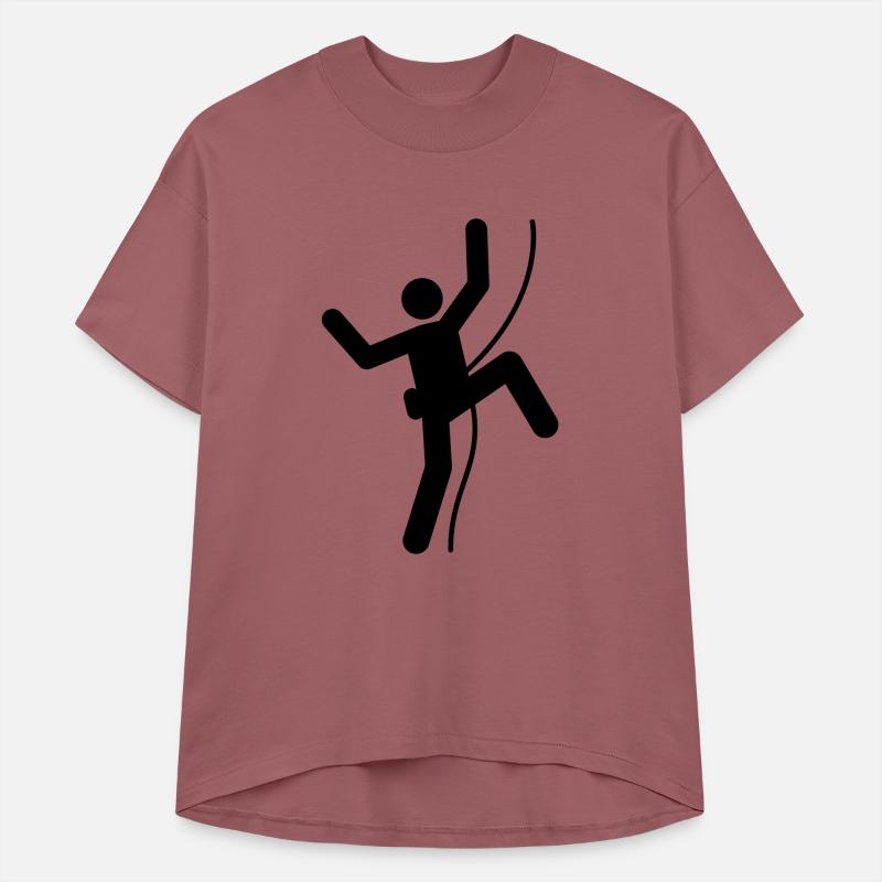symbol figure climber climbing mountains high spor