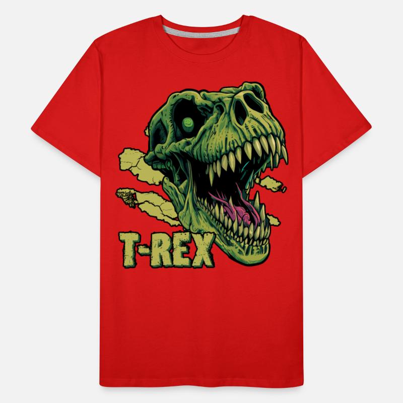 T-Rex Dinosaur Tyrannosaurus Rex Roaring Dino Head