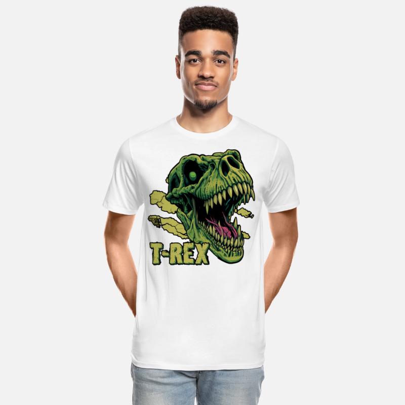 T-Rex Dinosaur Tyrannosaurus Rex Roaring Dino Head