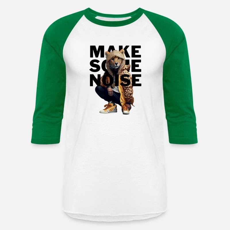 T shirt Make Some Noise Music Urban Animal Cheetah