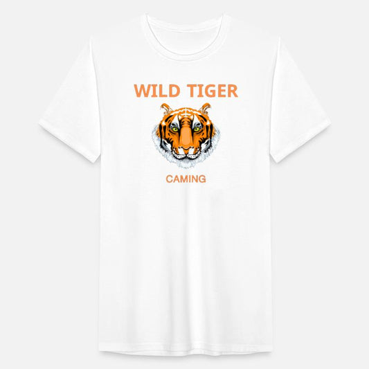 T-shirt with a tiger head on it