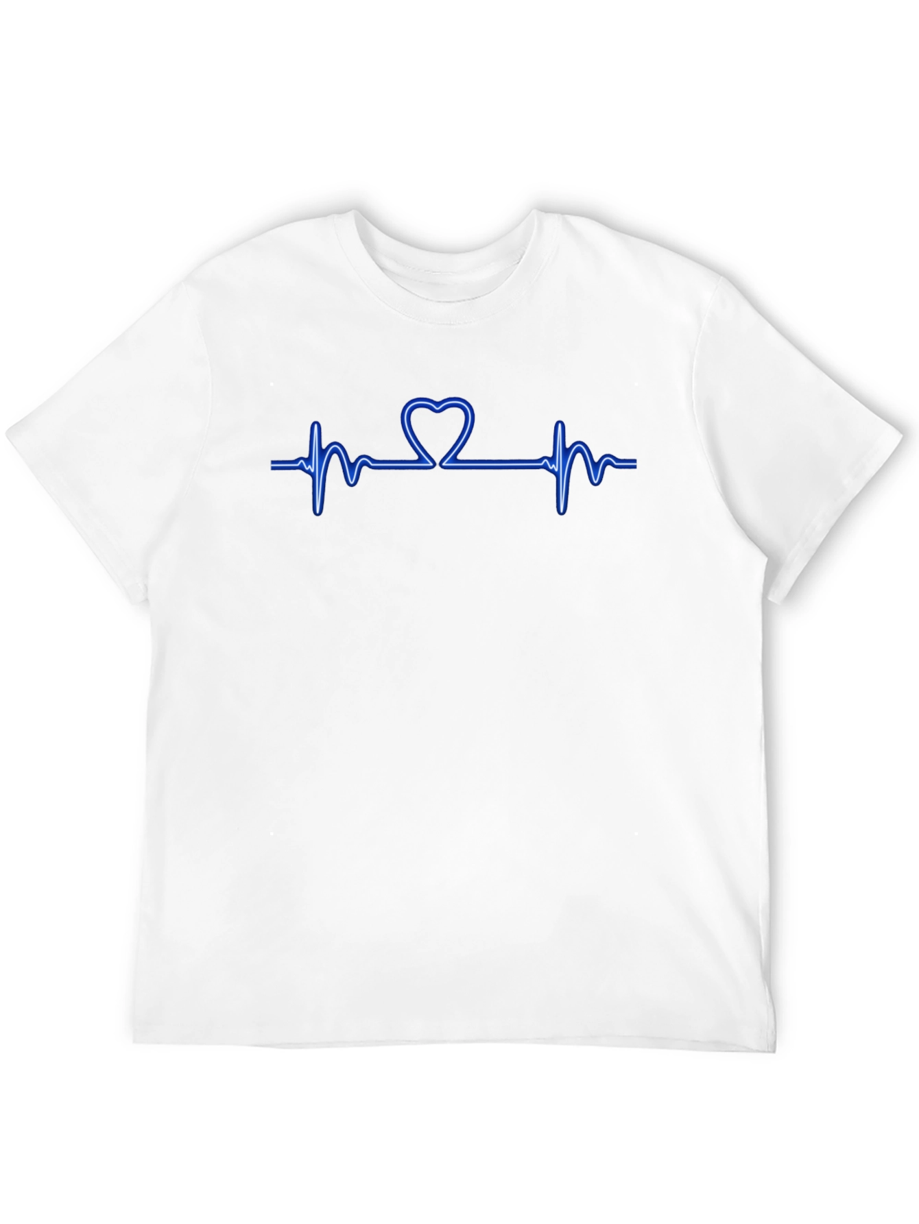 Heartbeat Love T-Shirt - Black