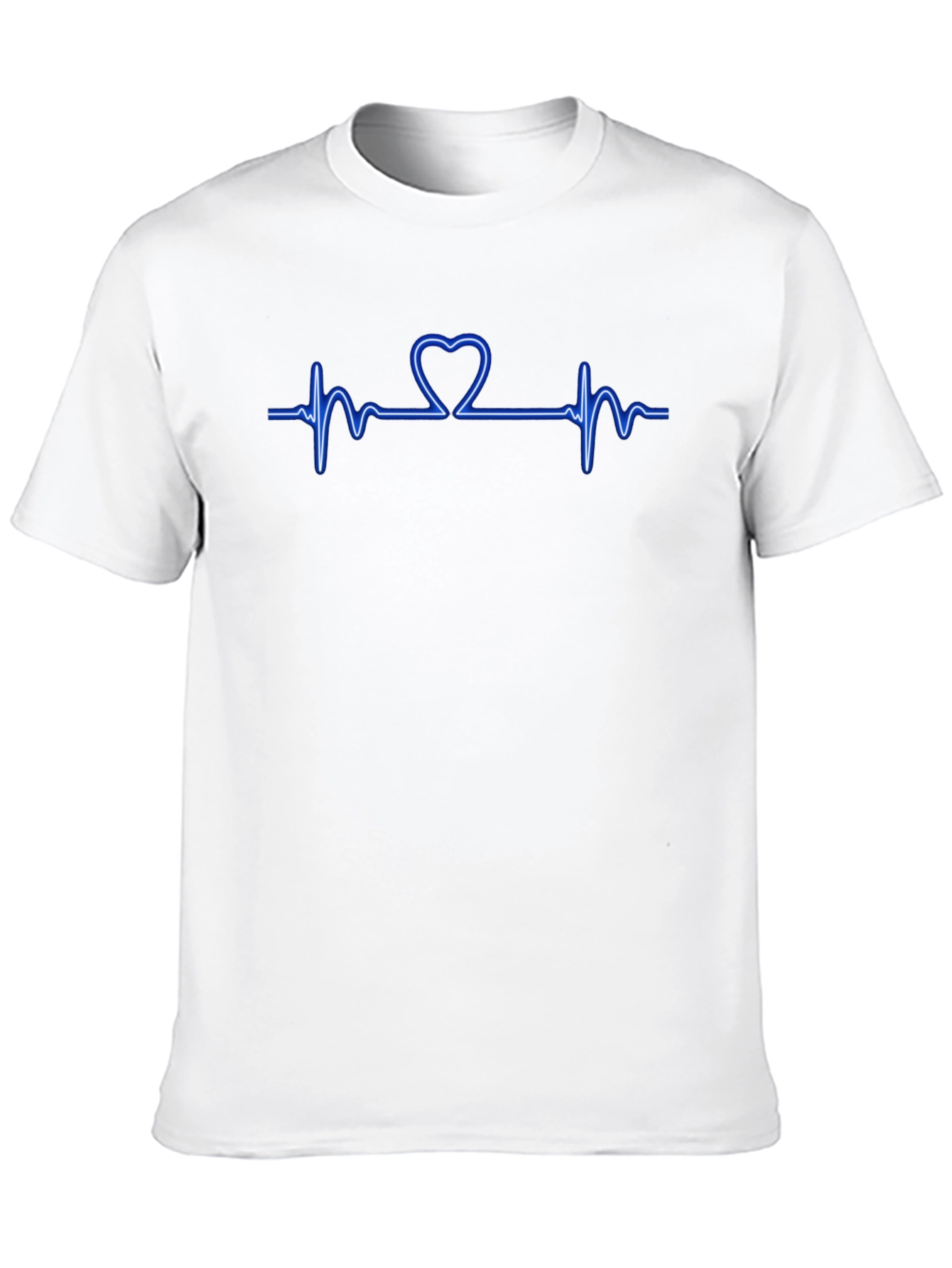 Heartbeat Love T-Shirt - Black