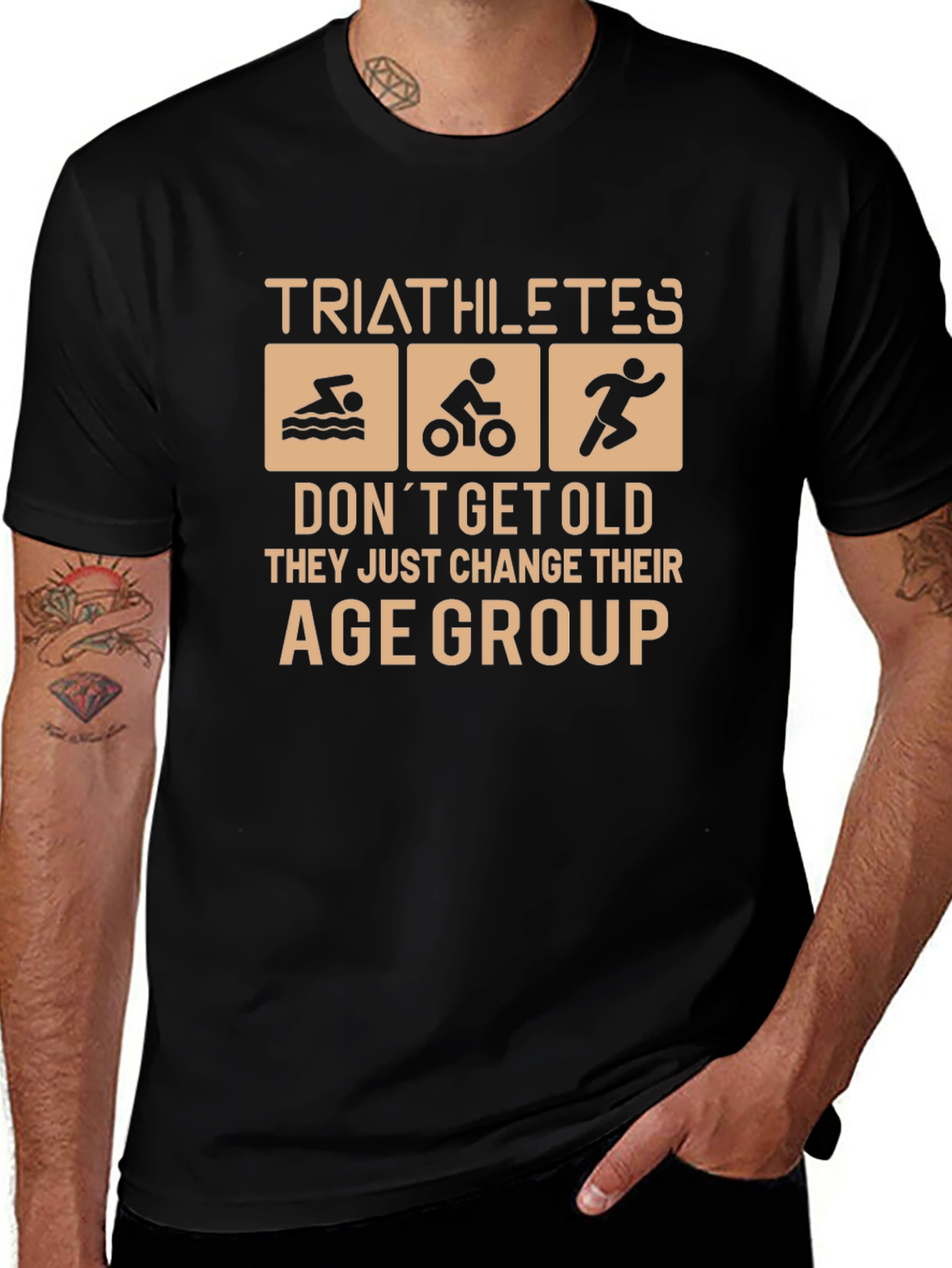 Triathletes Change Age Group T-Shirt