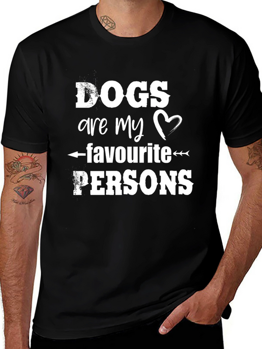 Dogs Are My Favorite People Graphic Tee