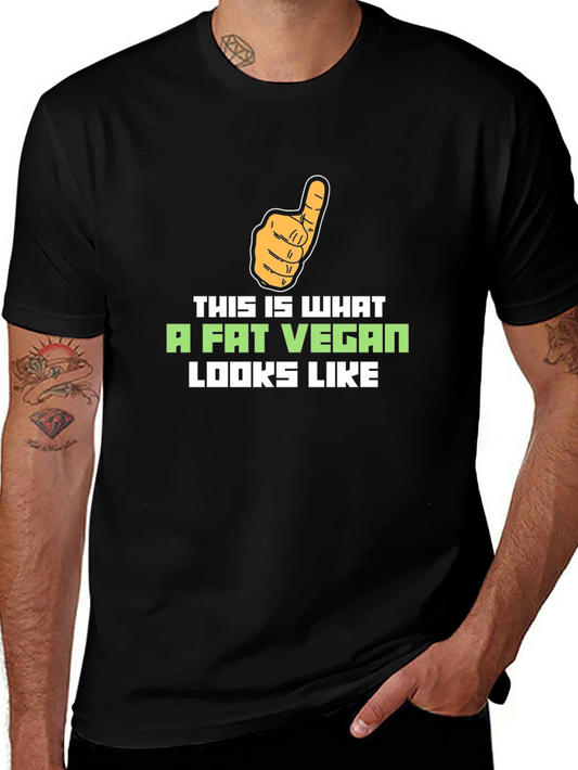 Fat Vegan Graphic T-Shirt