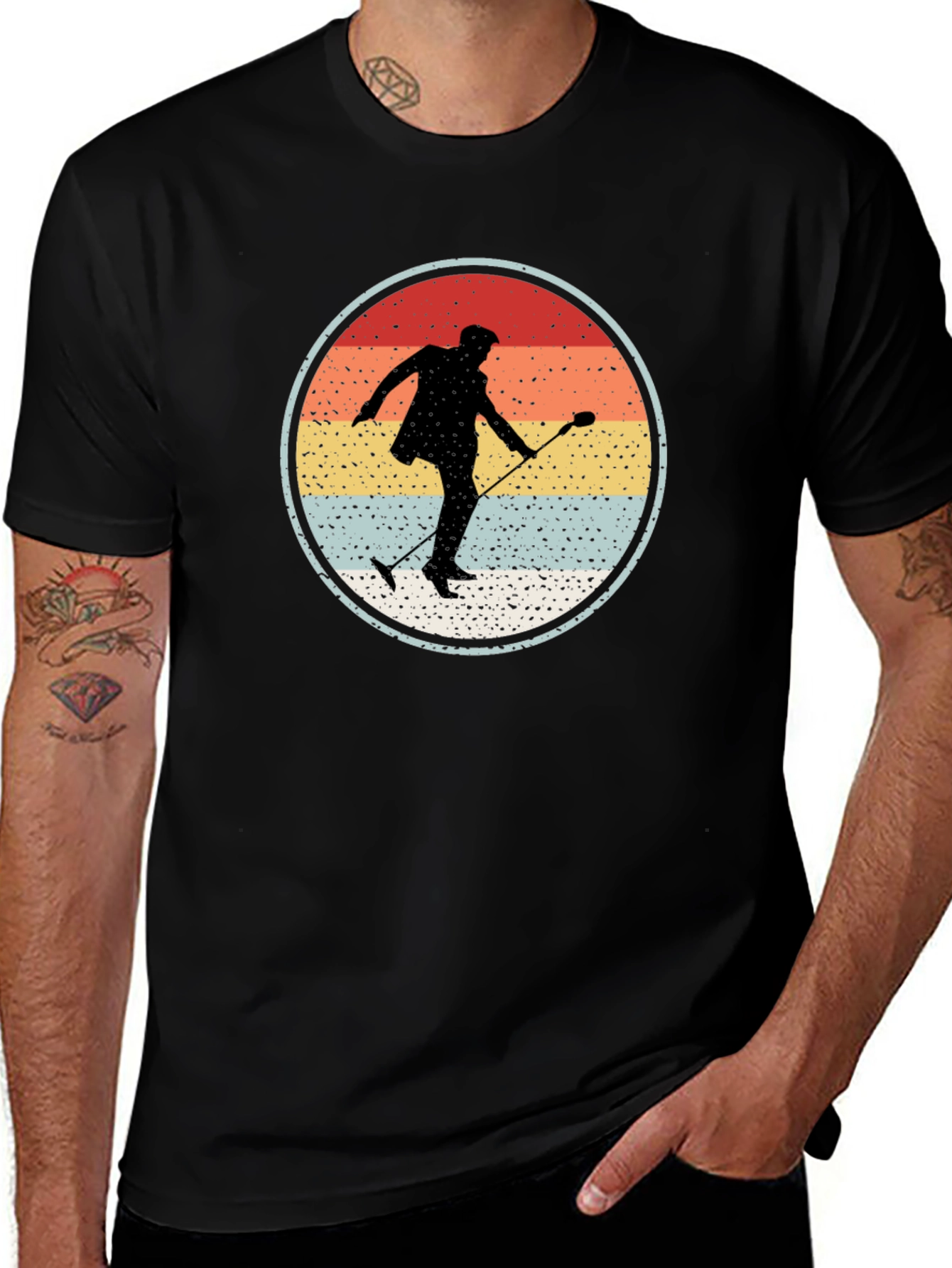 Retro Singer Silhouette T-Shirt