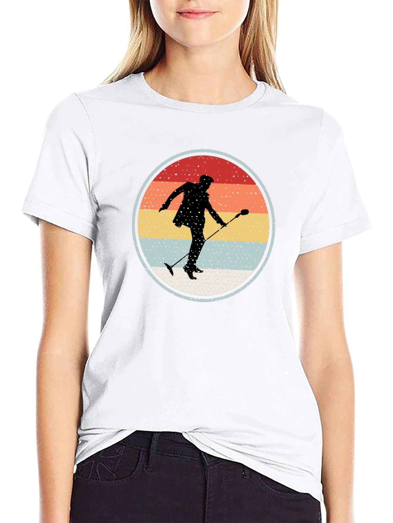 Retro Singer Silhouette T-Shirt