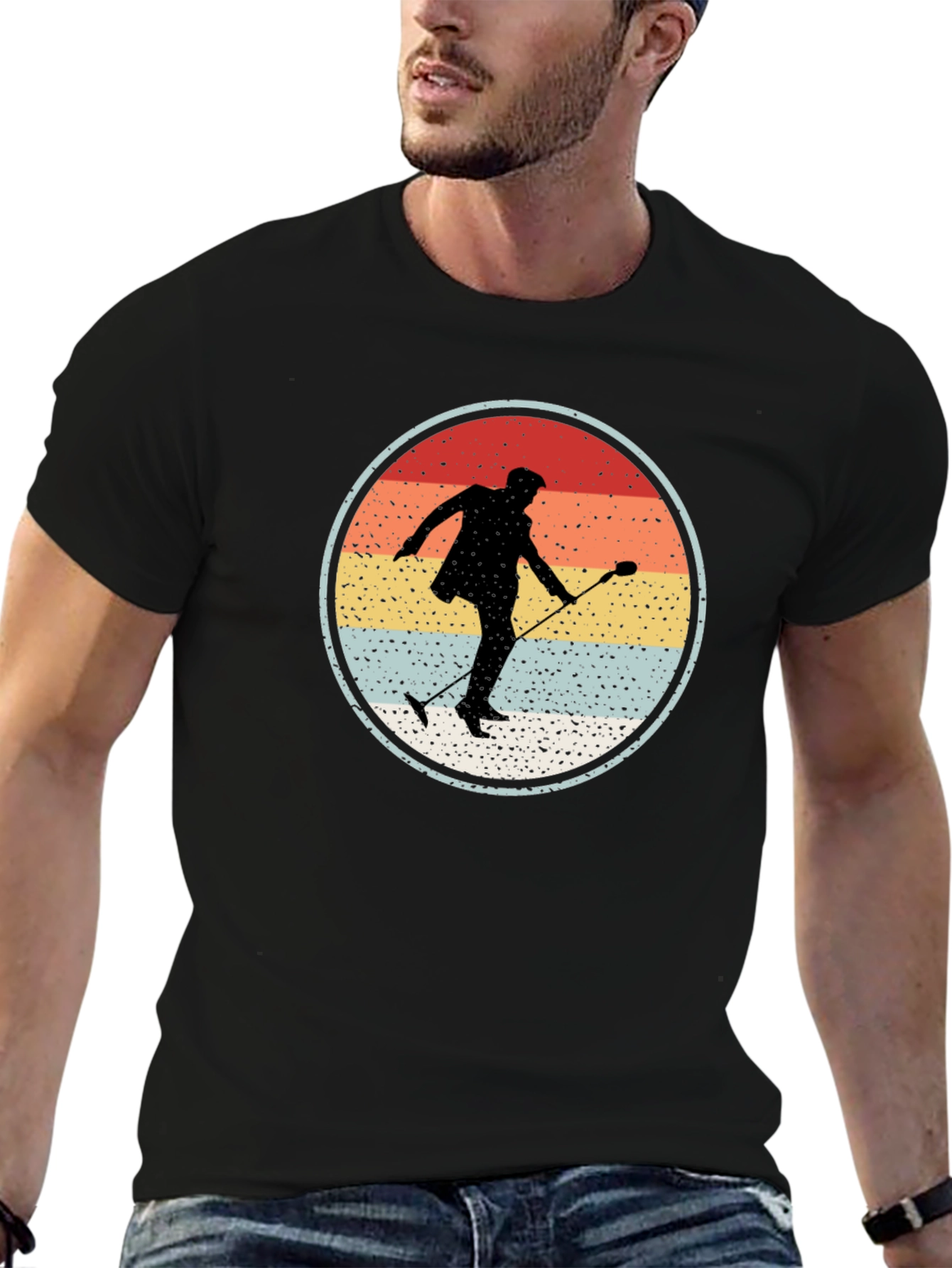 Retro Singer Silhouette T-Shirt