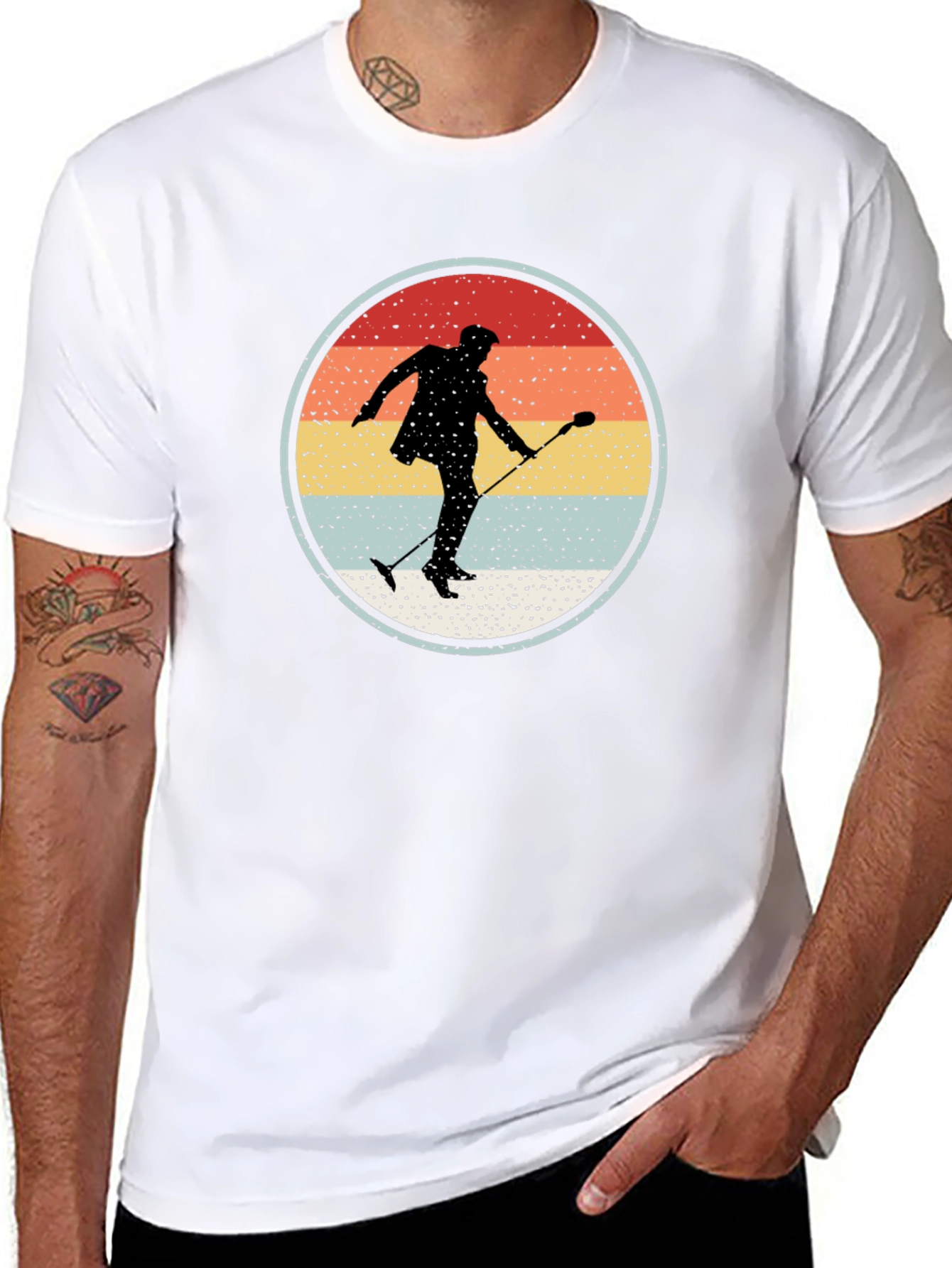 Retro Singer Silhouette T-Shirt