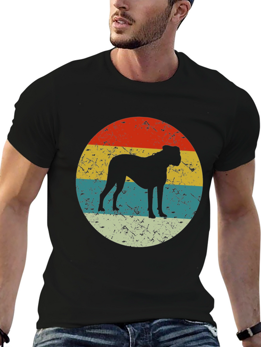 Retro Bulldog T-Shirt - Vintage Dog Lover Tee