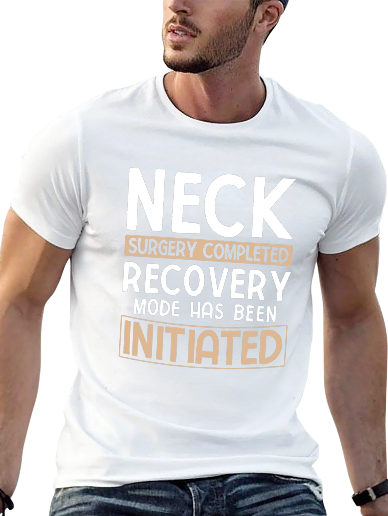 Neck Surgery Recovery Mode T-Shirt