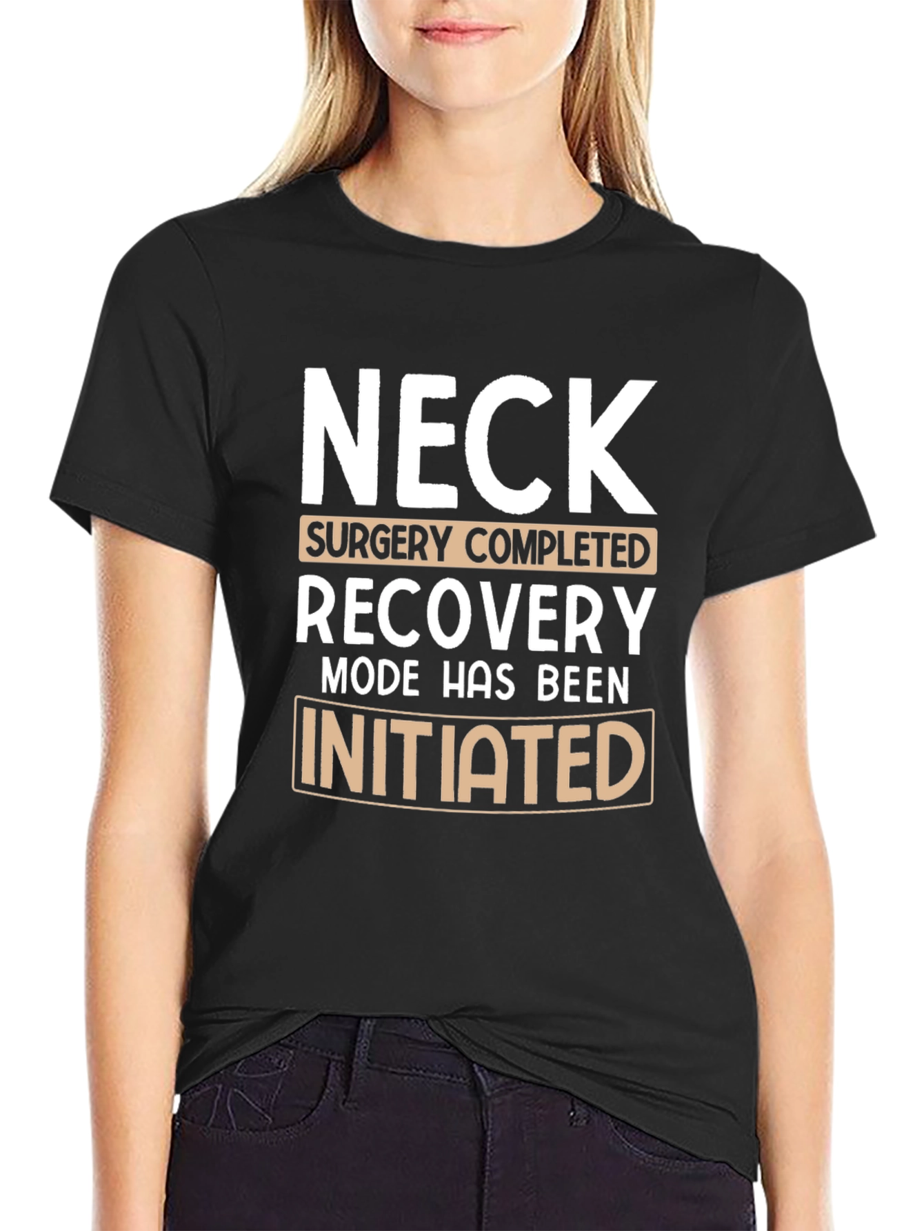 Neck Surgery Recovery Mode T-Shirt