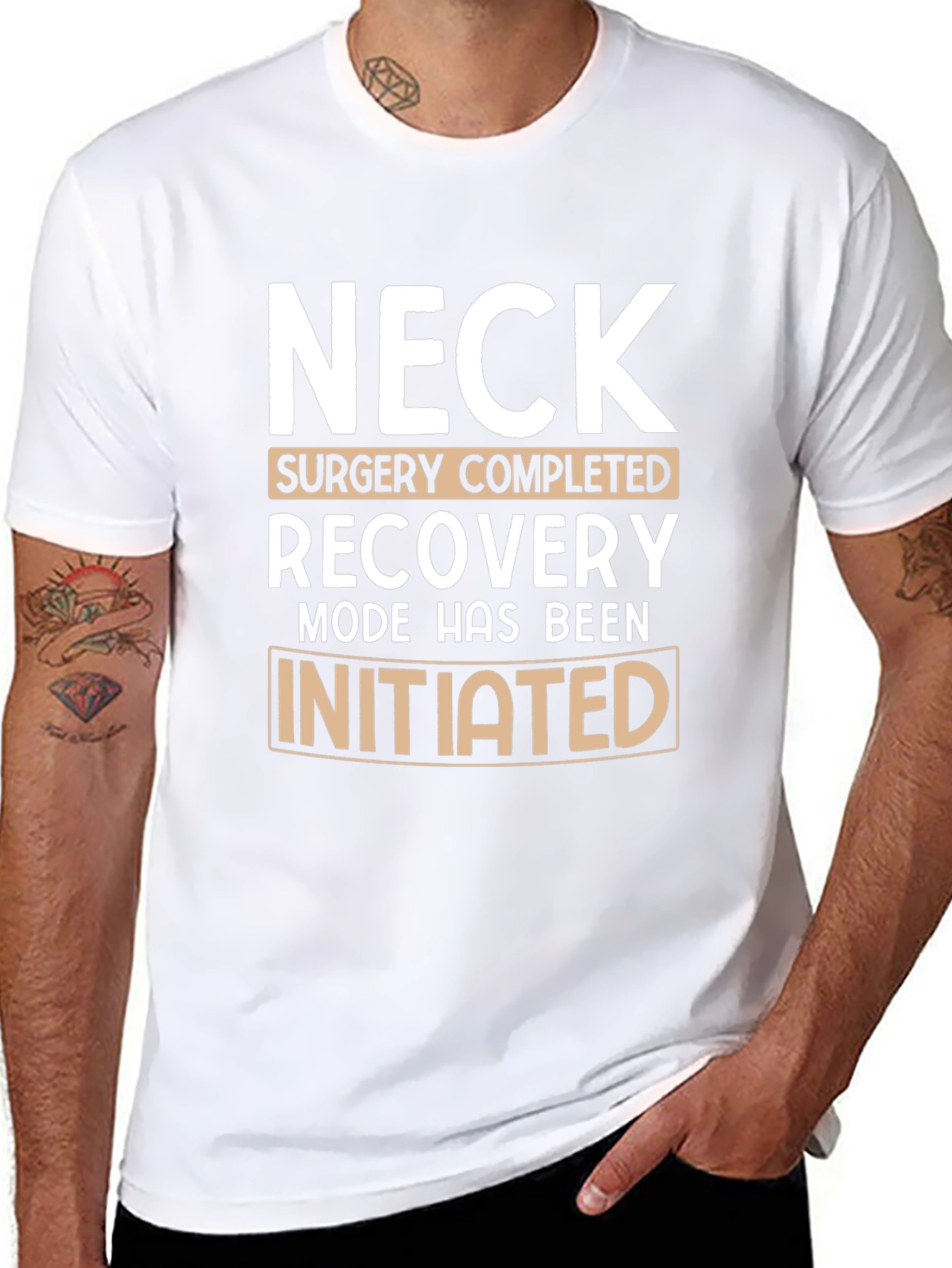 Neck Surgery Recovery Mode T-Shirt