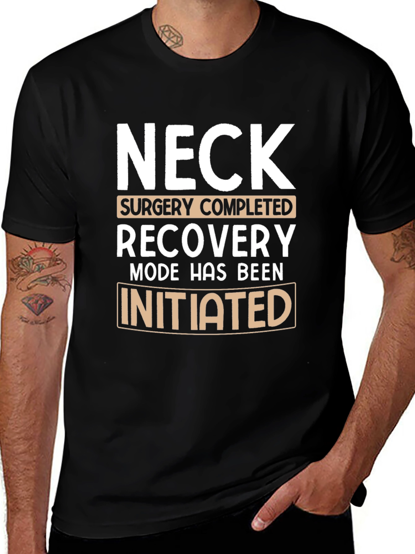 Neck Surgery Recovery Mode T-Shirt