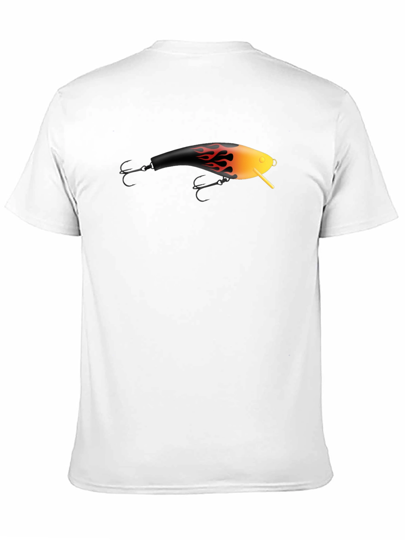 Fishing Lure Graphic Tee - Black T-Shirt