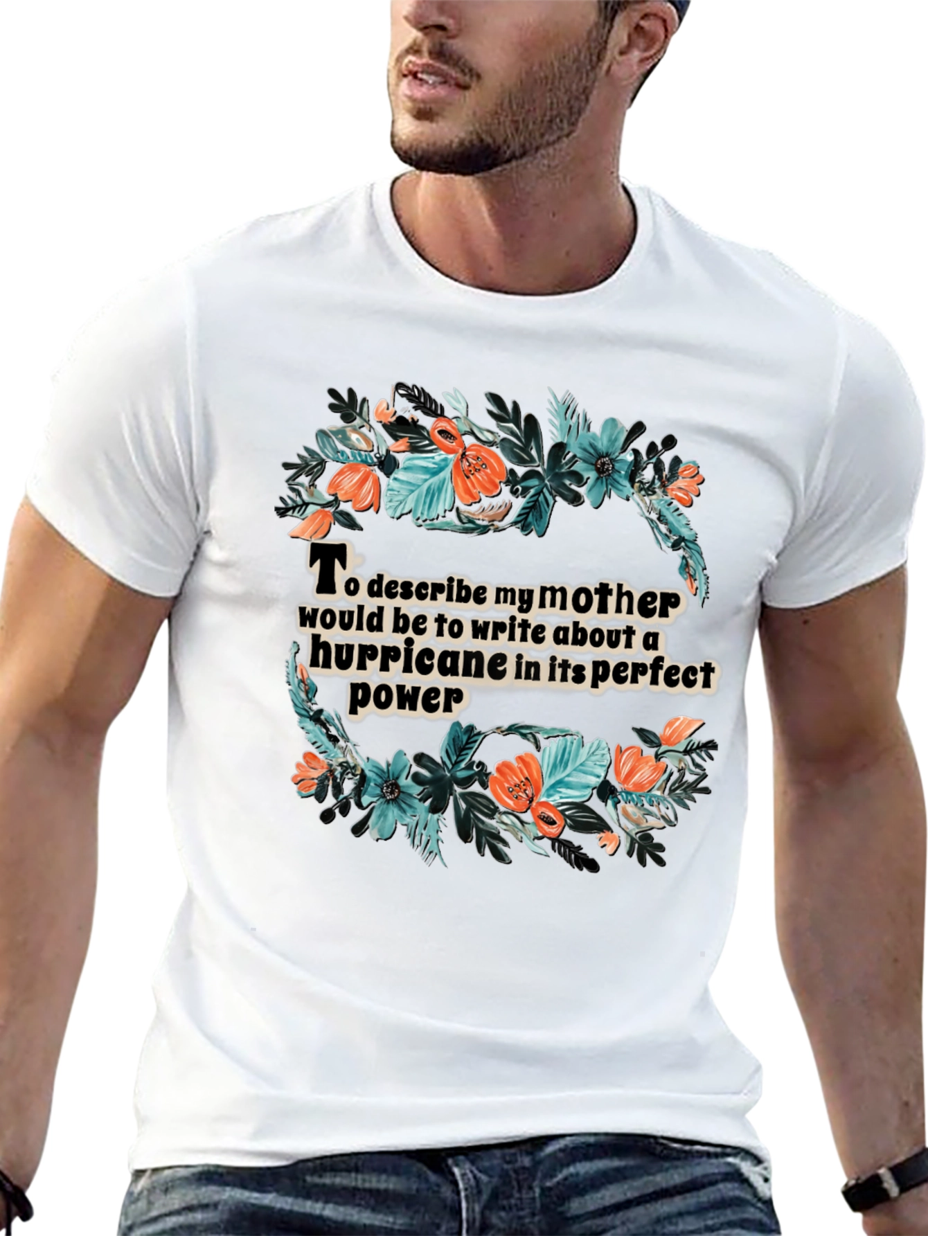 Floral Hurricane Mother T-Shirt