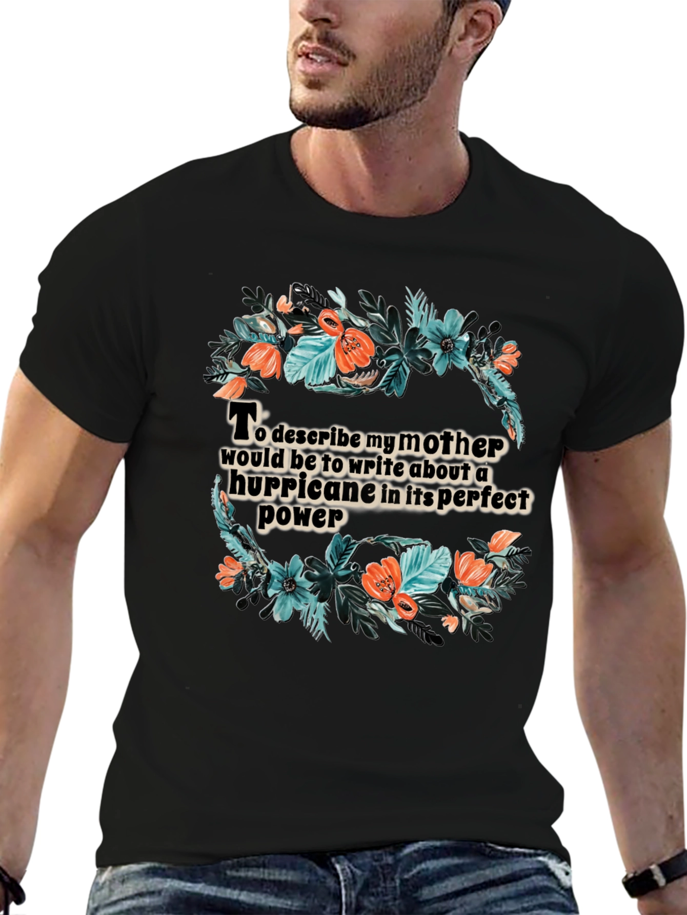 Floral Hurricane Mother T-Shirt