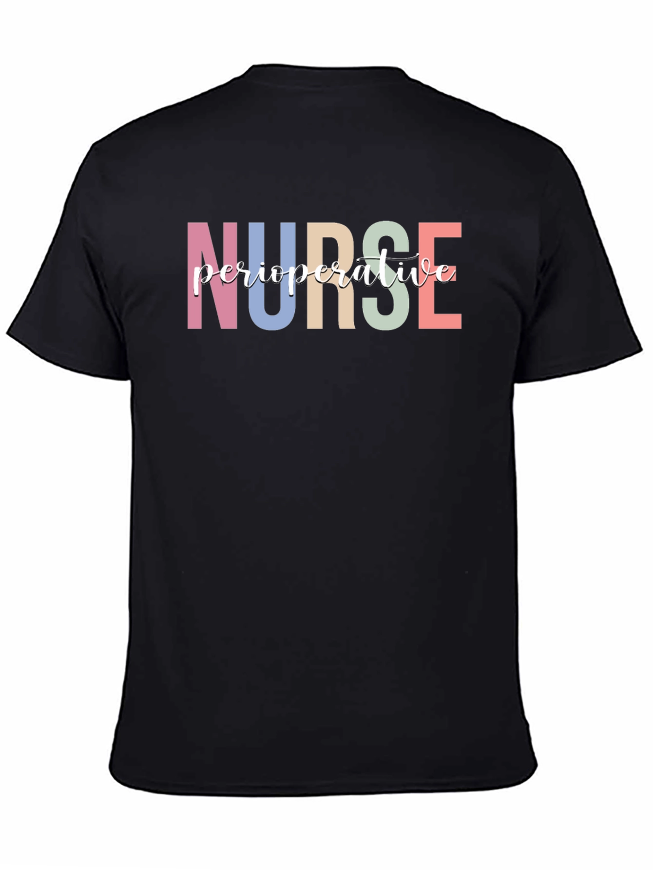 Nurse Peroperative Black T-Shirt