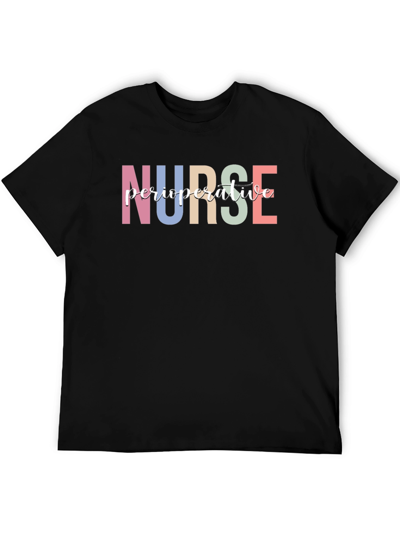 Nurse Peroperative Black T-Shirt
