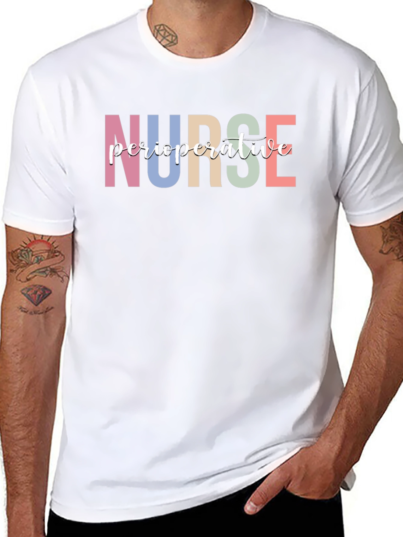 Nurse Peroperative Black T-Shirt