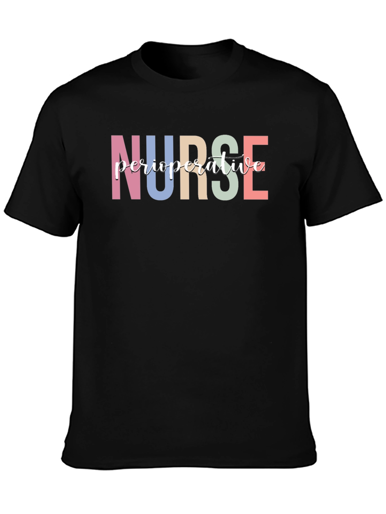 Nurse Peroperative Black T-Shirt