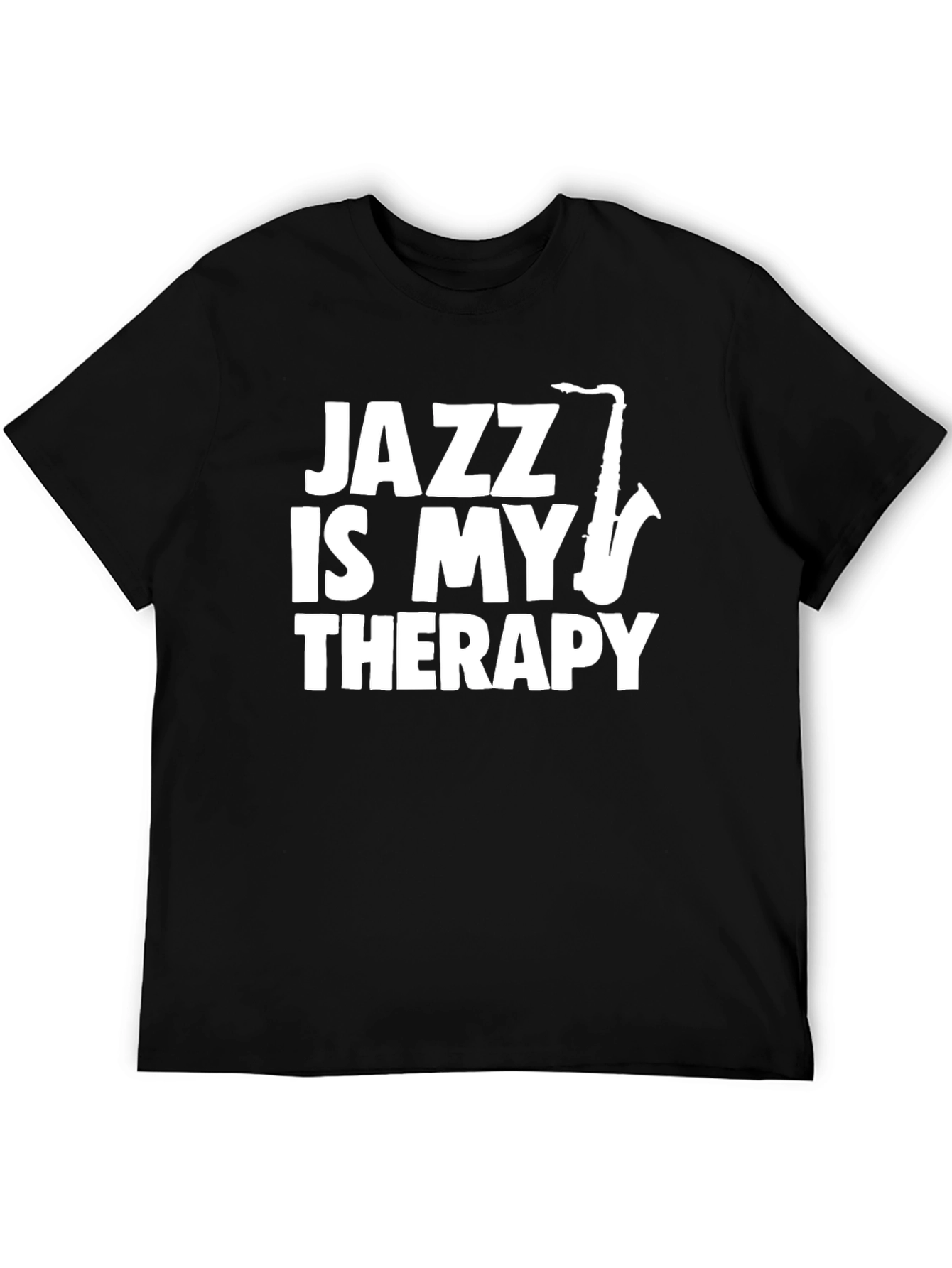 Jazz Is My Therapy Graphic T-Shirt