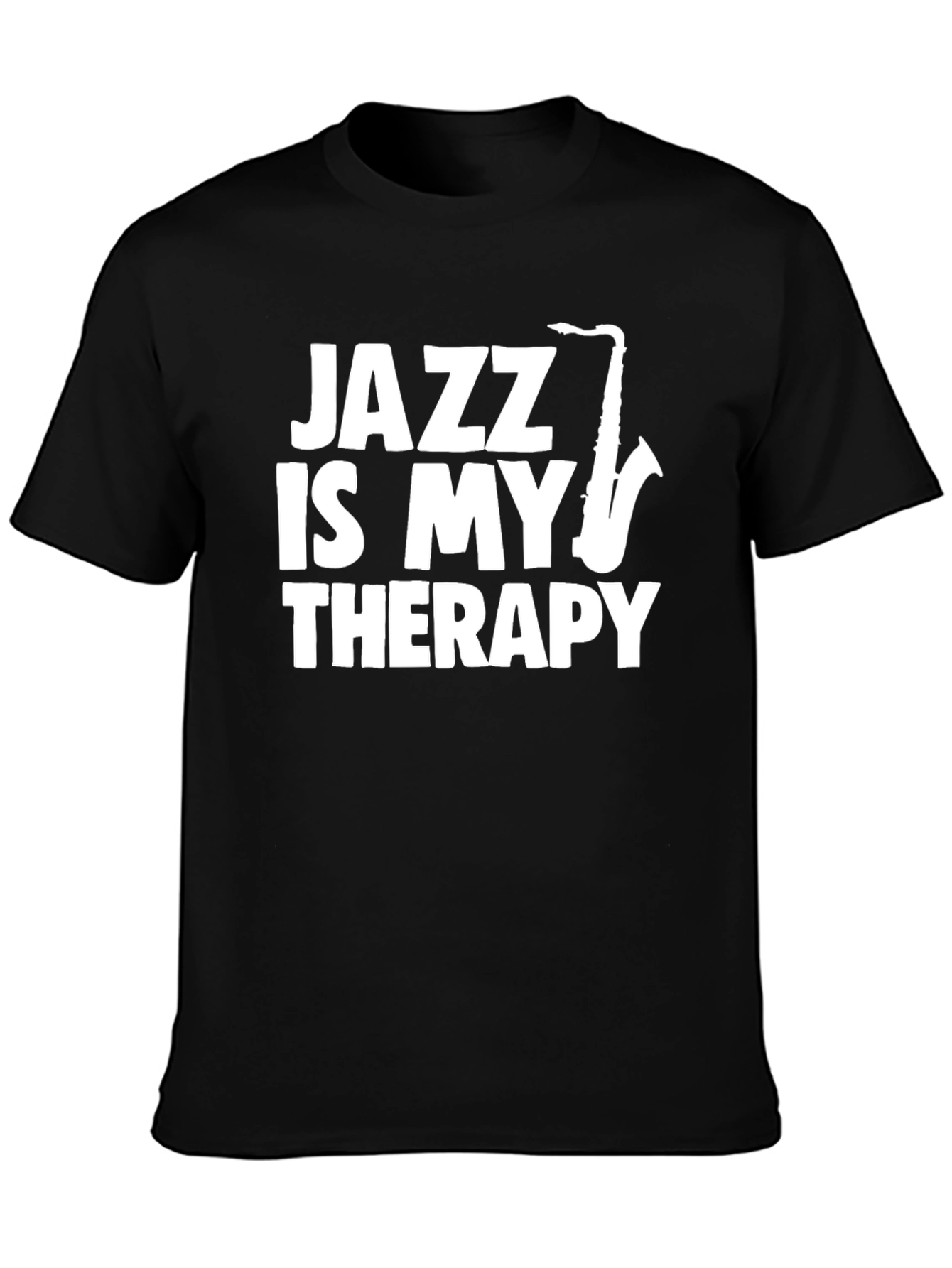Jazz Is My Therapy Graphic T-Shirt