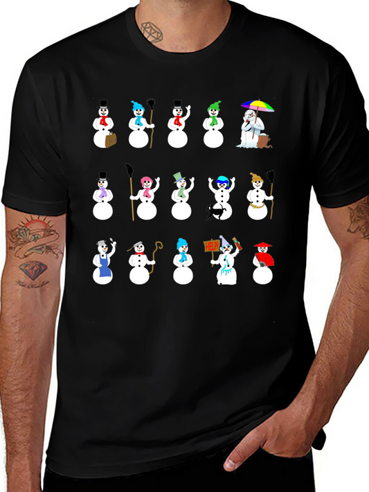 Novelty Snowman T-Shirt