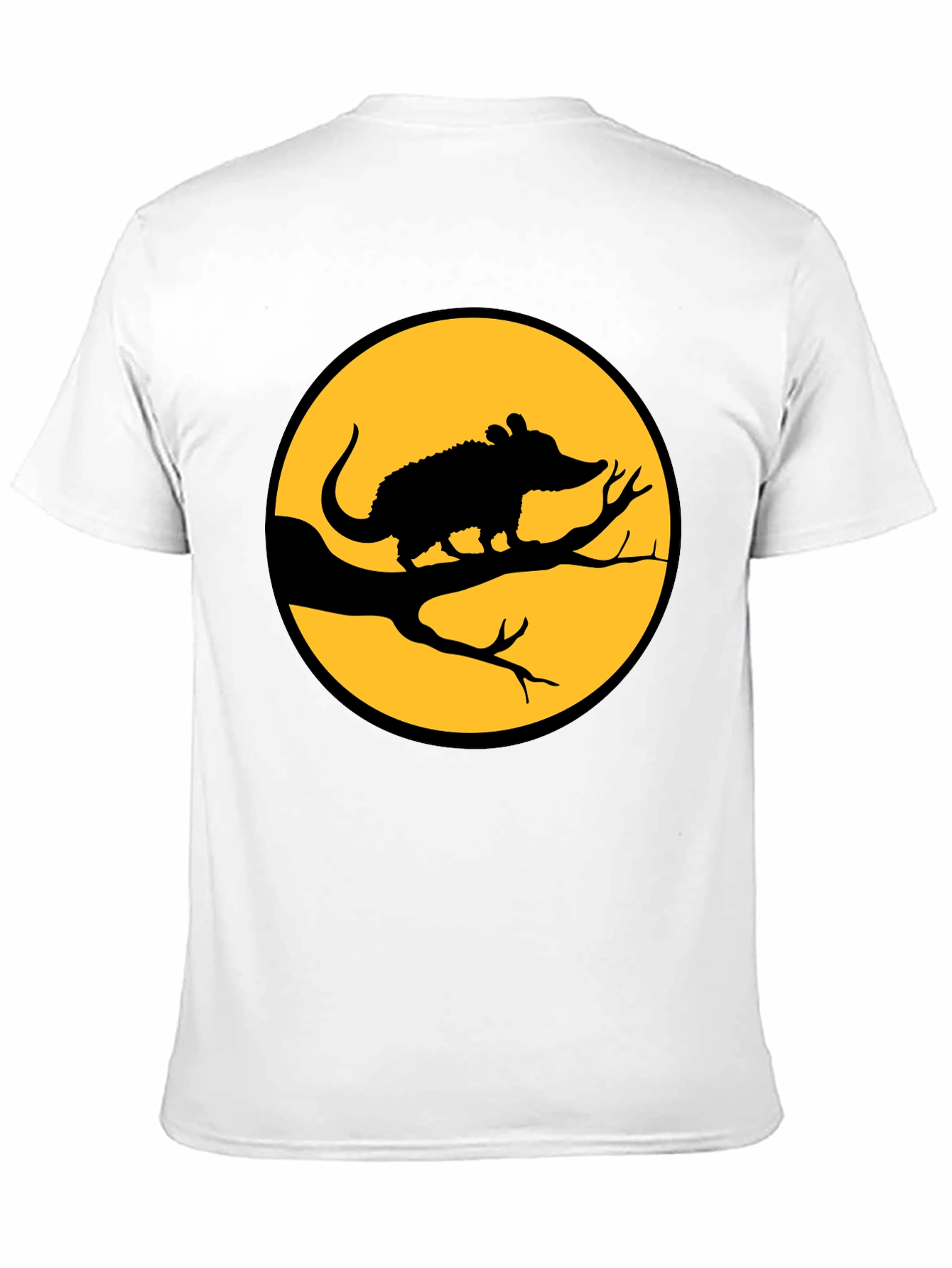 Opossum on Branch T-Shirt - Halloween Tee
