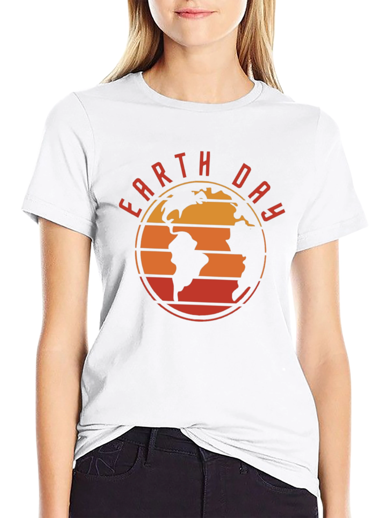 Earth Day T-Shirt - Retro Planet Design