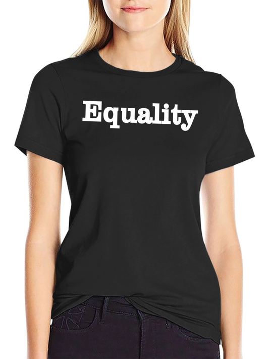 Equality T-Shirt - Black - Bold Text