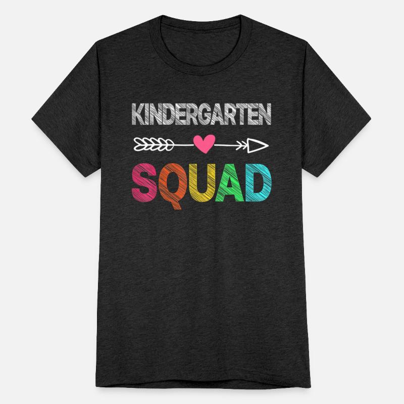 Team Kindergarten Squad Teacher Student Back To Sc