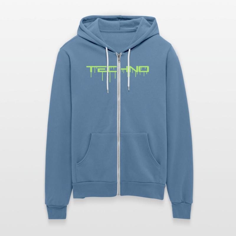 Techno Music Love Graffiti Quote Spray Party Drops