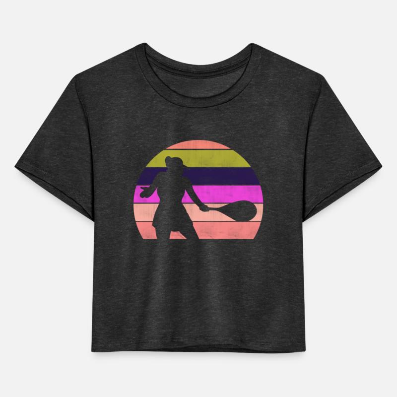 Tennis Woman Retro
