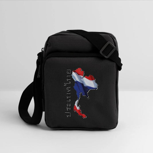 Thailand Flag in Thailand Map TH