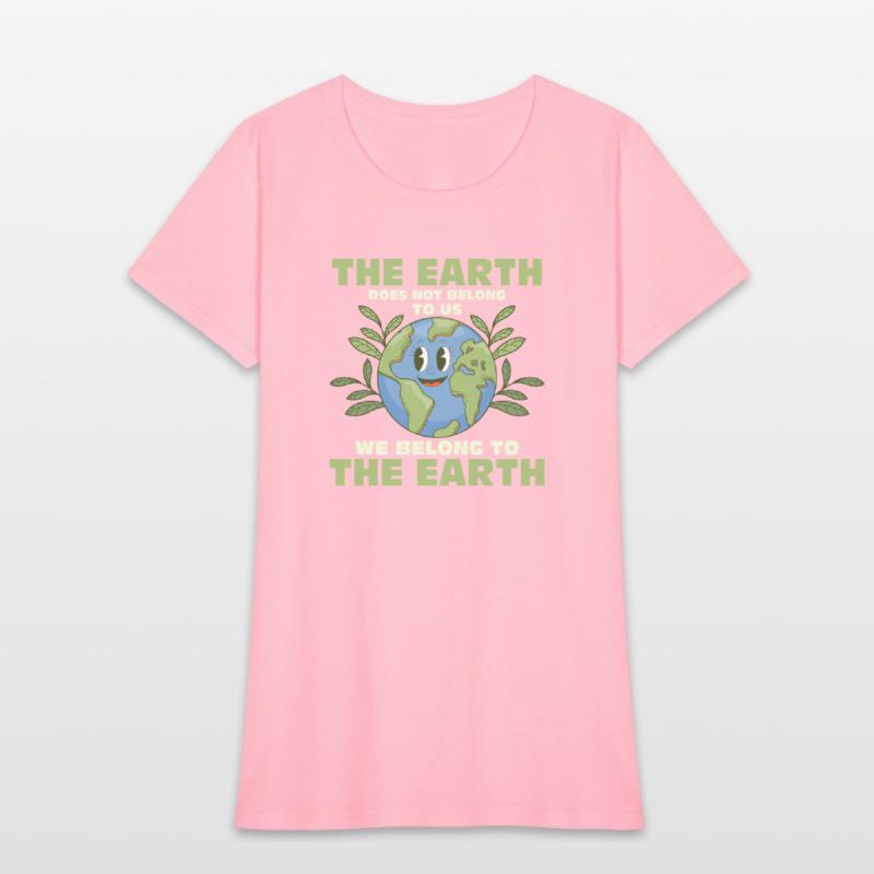 The Earth Does Not Belong To Us Earth Day Planet