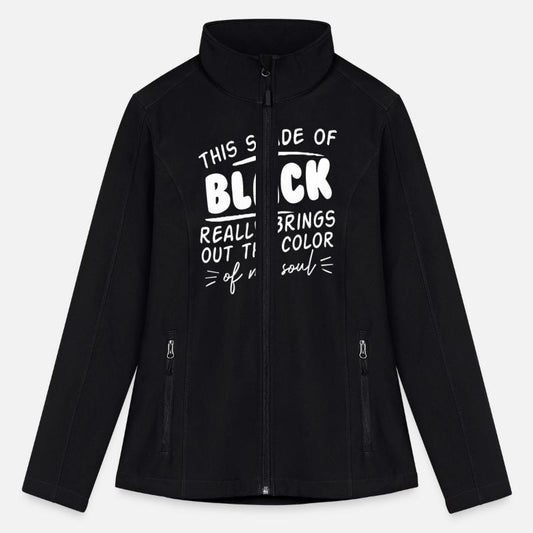 This Shade of Black Really Brings Out The Color Of