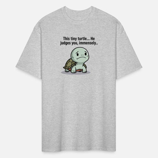 This Turtle He Judges You Funny Animal Design